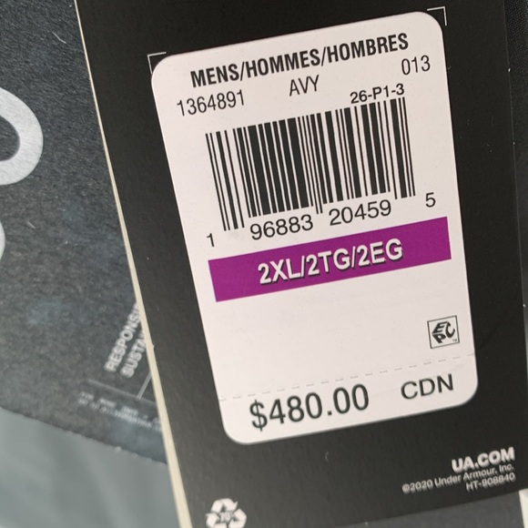 🔥🔥🔥 Under Armour Storm ColdGear® Infrared Down 3-in-1 Jacket size 2XL - Picture 12 of 13